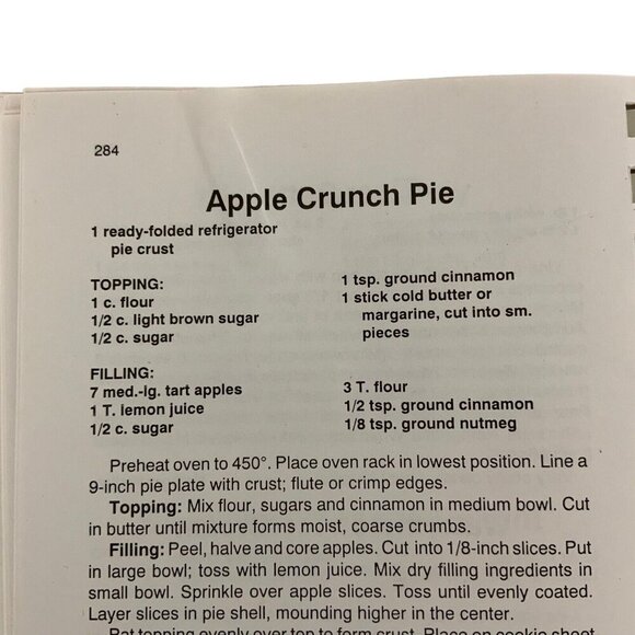 Harvest Gifts 1995 Spiral Bound Cookbook Saint Ann Catholic Church Coppell Texas - Picture 15 of 16